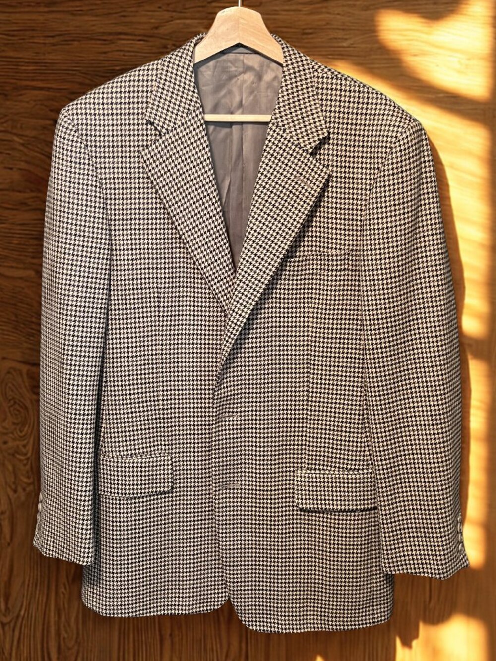 Ermenegildo Zegna Houndstooth Blazer 38L